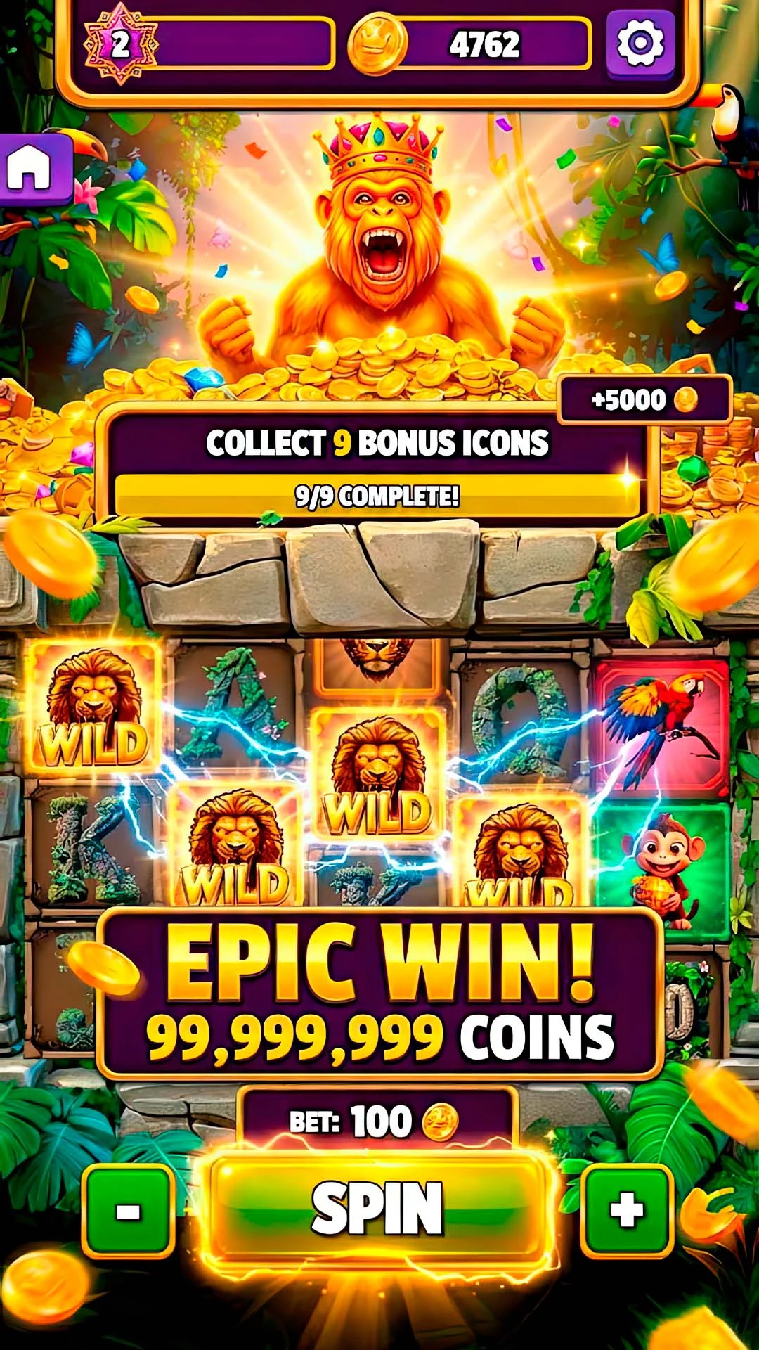 Slots Adventure: Epic Win screenshot