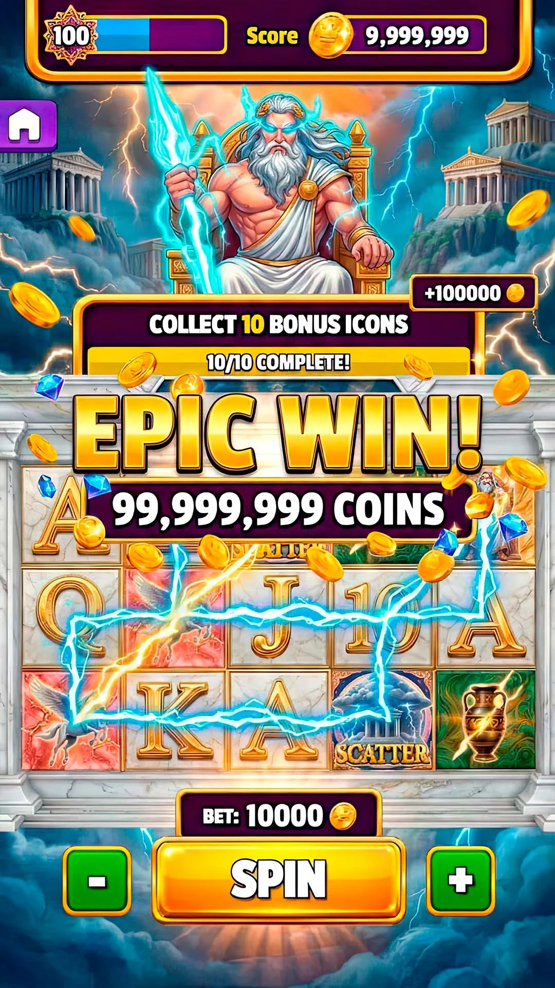 Slots Adventure: Epic Win screenshot