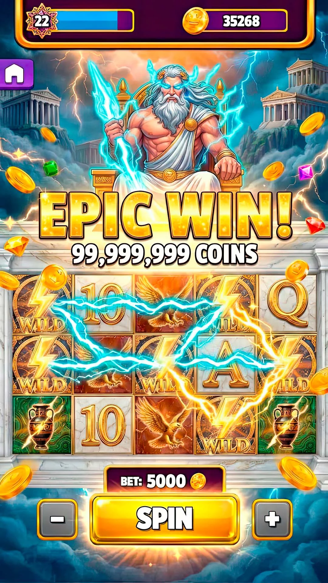 Slots Adventure: Epic Win screenshot